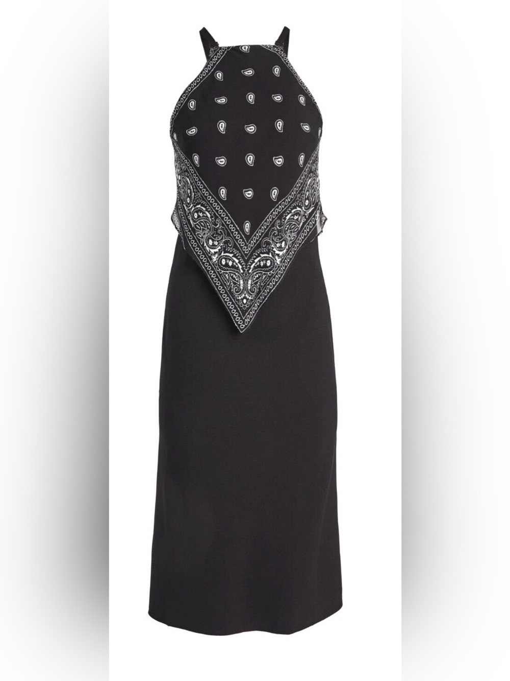 Dion Lee Bandana Bias Slip Paisley Dress size 6